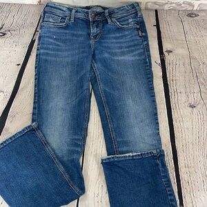 Silver jeans co Suki slim boot size 27